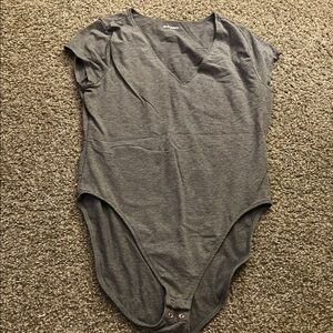 Old Navy Gray Bodysuit